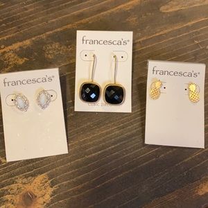 Francescas earring bundle x3             #19